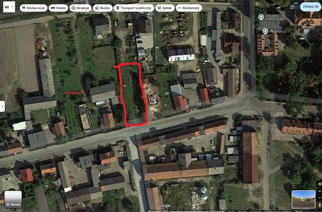 Działka budowlana Chwałkowo. Zdjęcie 1