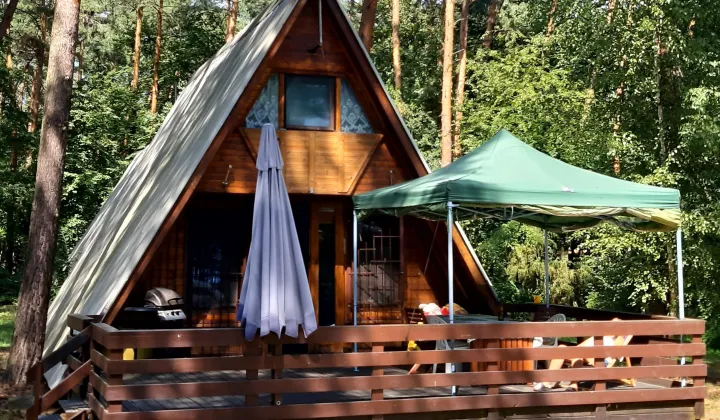 dom letniskowy, 3 pokoje Ślesin Działki, ul. Leśna