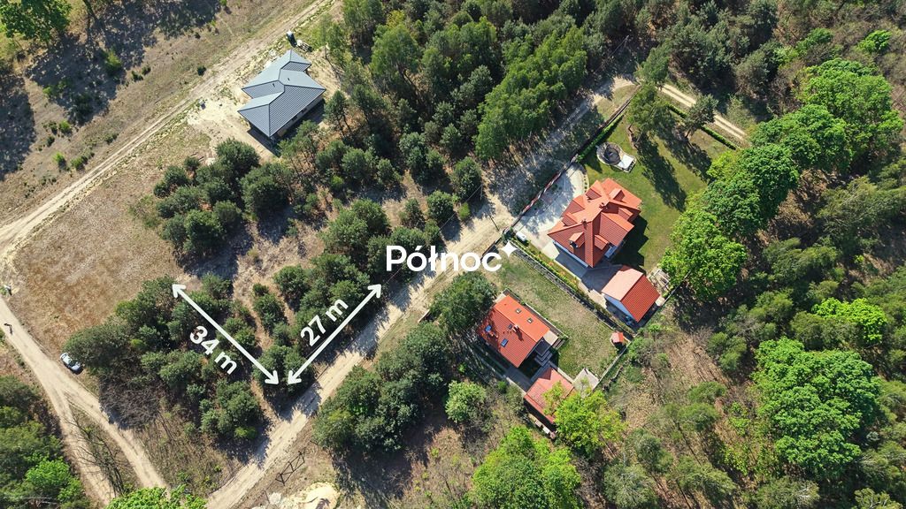 Działka budowlana Dobczyn, ul. Brzozowa. Zdjęcie 2