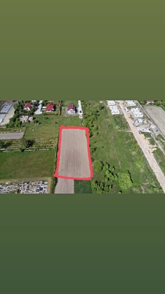 Działka inwestycyjna Krępice