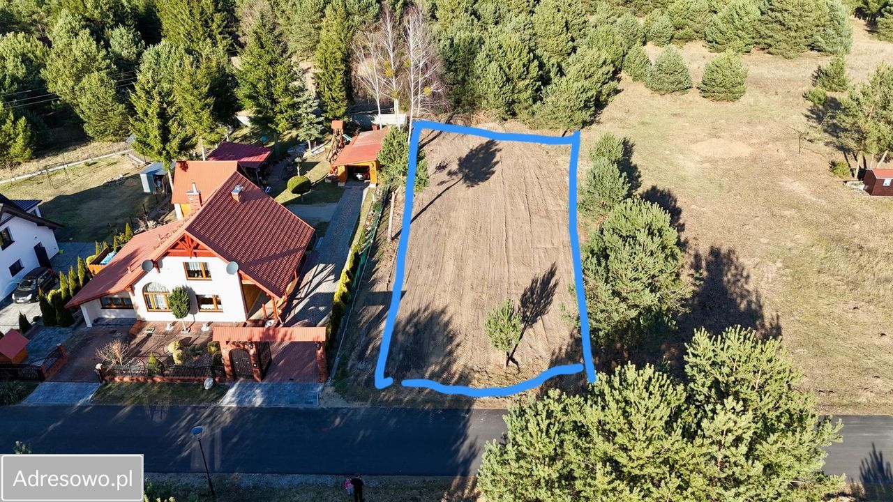 Działka budowlana Laskowo, ul. Brzozowa. Zdjęcie 1