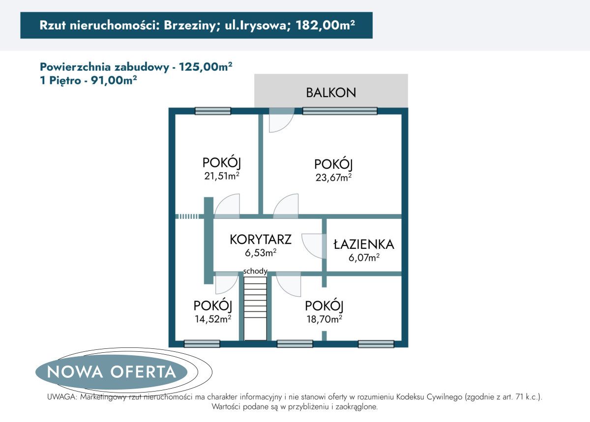 bliźniak, 6 pokoi Brzeziny. Zdjęcie 31