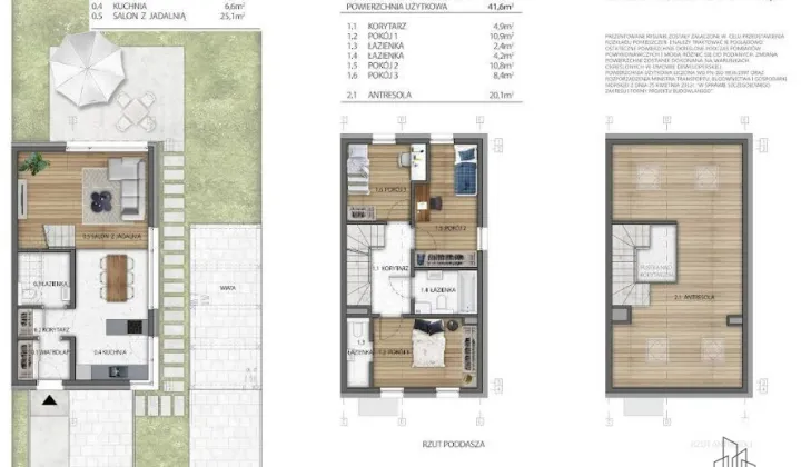 bliźniak, 4 pokoje Wrocław, ul. Opatowicka