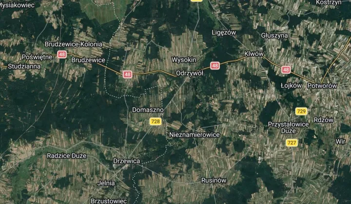 Działka rekreacyjna Kłonna