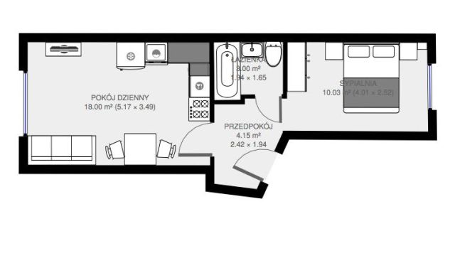 Mieszkanie 2-pokojowe Warszawa Wola, ul. Wolska. Zdjęcie 10