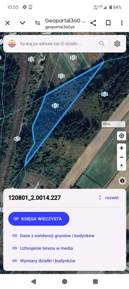 Działka Uniejów-Parcela. Zdjęcie 3