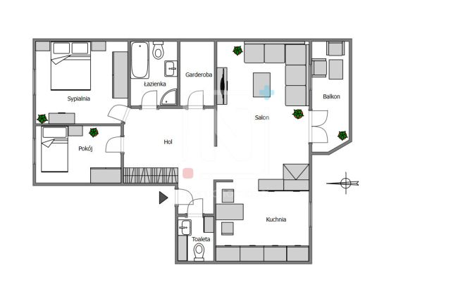 Mieszkanie 3-pokojowe Warszawa Bielany, ul. Przy Agorze. Zdjęcie 13