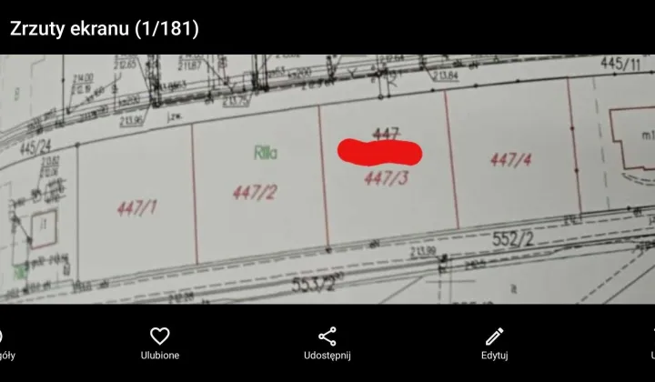 Działka inwestycyjna Lubaczów, ul. Sadowa