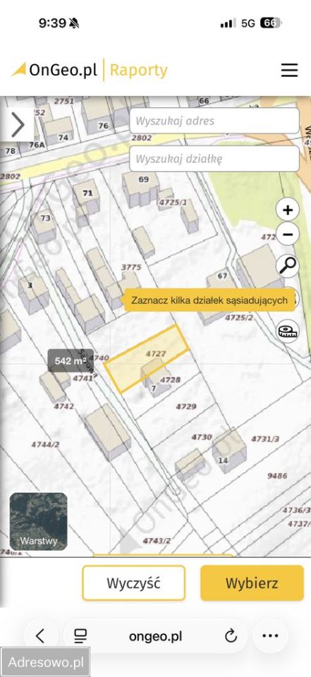 Działka budowlana Siewierz, ul. Chabrowa. Zdjęcie 4