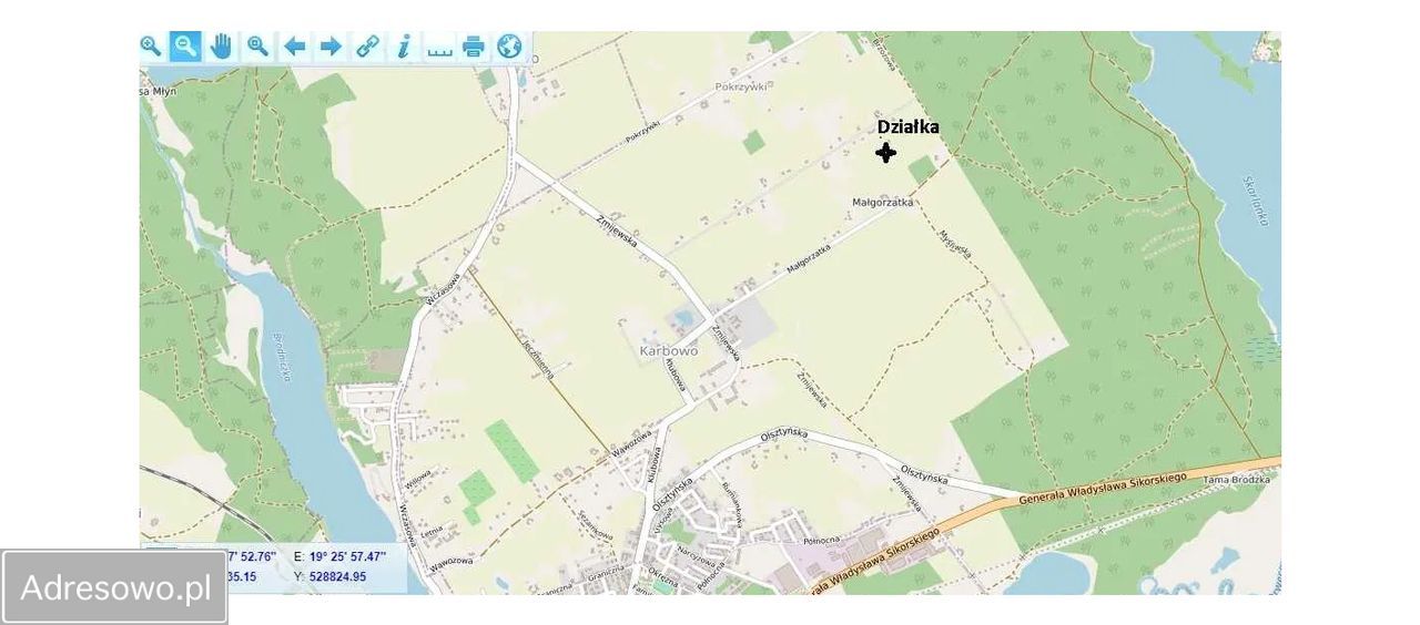 Działka budowlana Karbowo, ul. Parcelowa. Zdjęcie 5