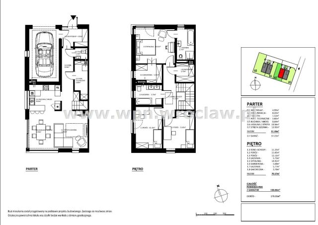 bliźniak, 4 pokoje Lutynia. Zdjęcie 2