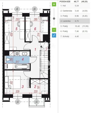 dom szeregowy, 4 pokoje Radzymin, ul. Leśna. Zdjęcie 20