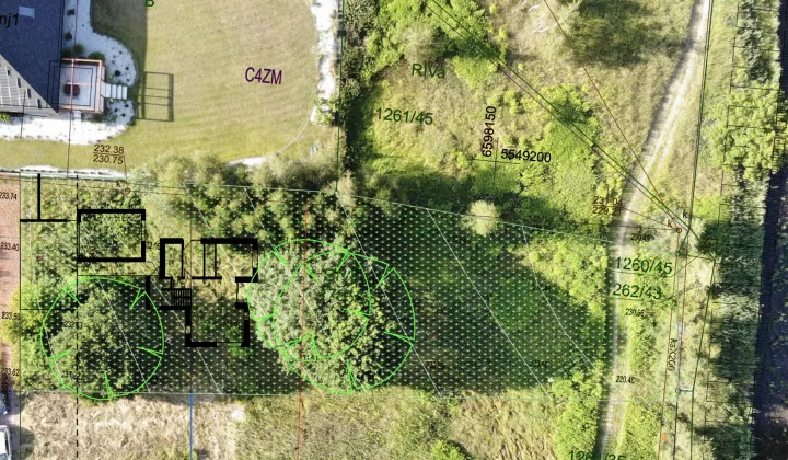 Działka budowlana Rybnik Zamysłów, ul. Dolna