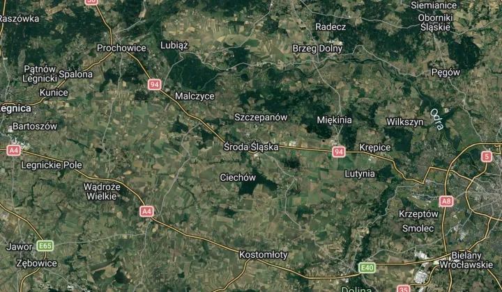 Działka budowlana Środa Śląska Centrum