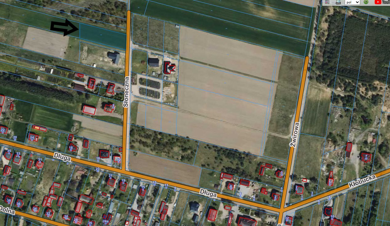 Działka budowlana Hutka, ul. Słoneczna