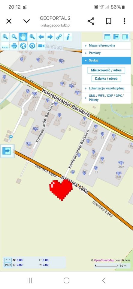 Działka rolno-budowlana Tylicz, ul. Konfederatów Barskich