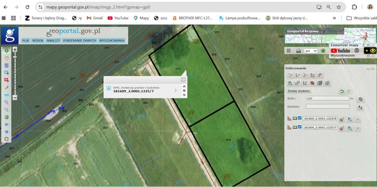 Działka budowlana Krasne. Zdjęcie 4