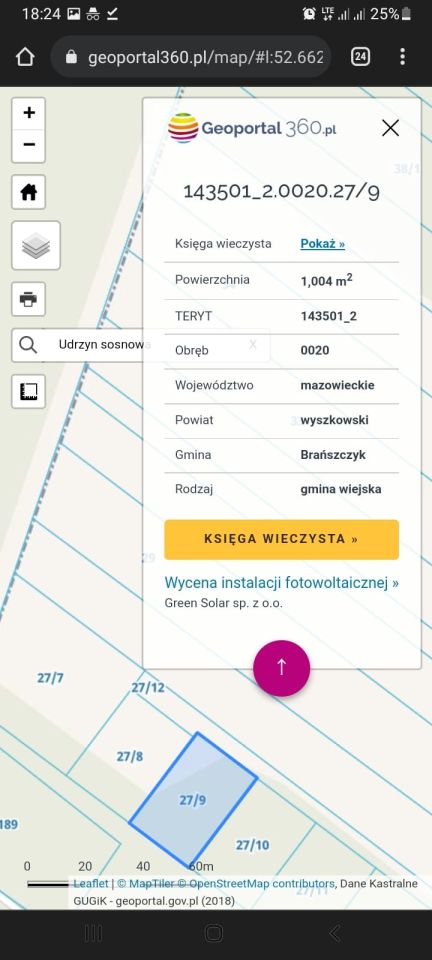 Działka rekreacyjna Udrzyn, ul. Sosnowa. Zdjęcie 3