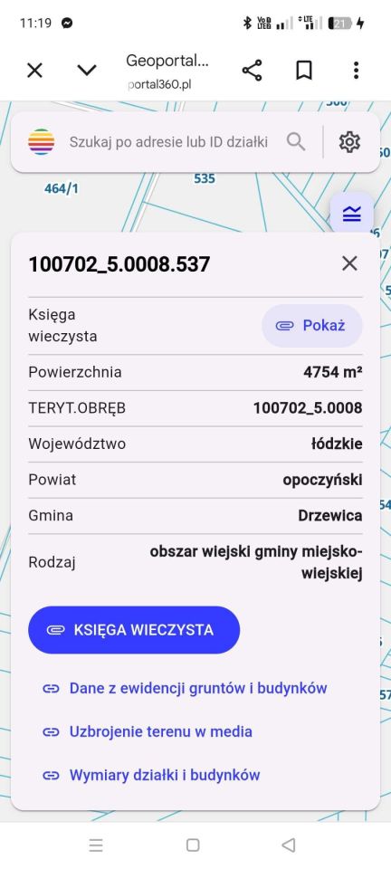 Działka rolna Wygnanów. Zdjęcie 3