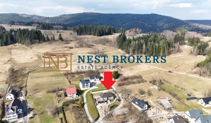 dom wolnostojący, 8 pokoi Łętownia