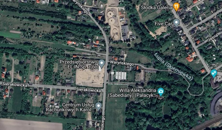 Działka rolno-budowlana Skierniewice Centrum, ul. Waryńskiego
