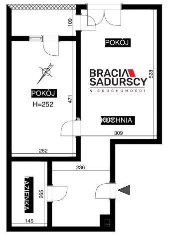 Mieszkanie 2-pokojowe Kraków Dębniki, ul. bpa Albina Małysiaka. Zdjęcie 20
