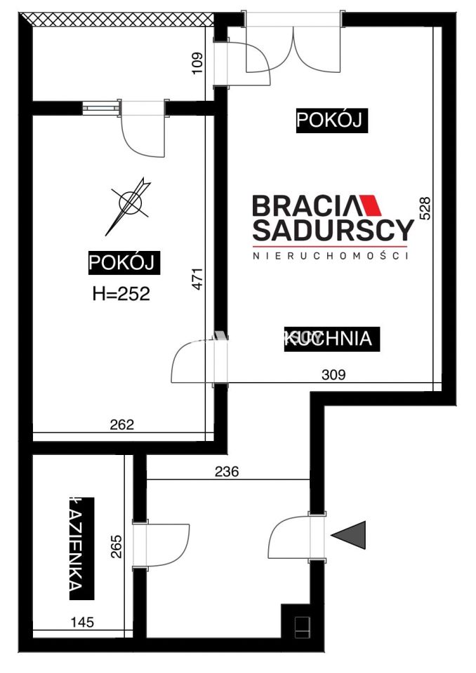 Mieszkanie 2-pokojowe Kraków Dębniki, ul. bpa Albina Małysiaka. Zdjęcie 20