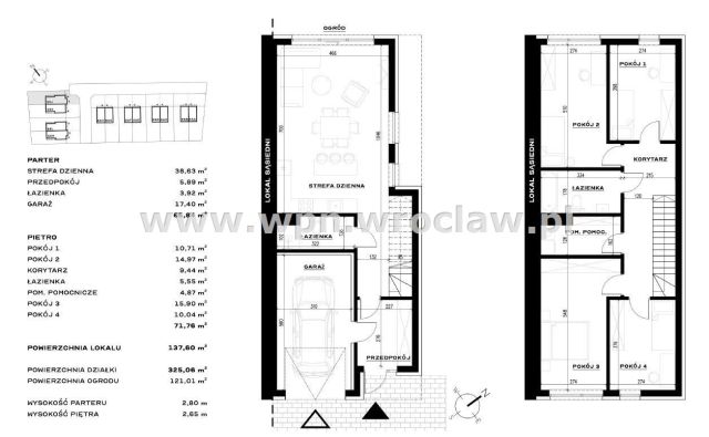 bliźniak, 5 pokoi Wrocław Psie Pole. Zdjęcie 7