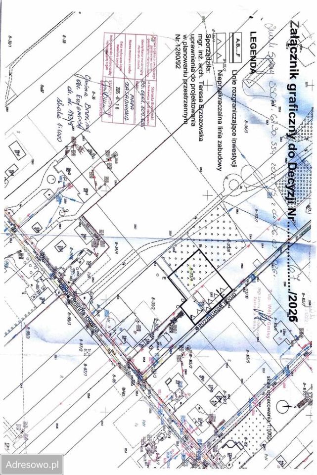 Działka budowlana Eufeminów. Zdjęcie 2