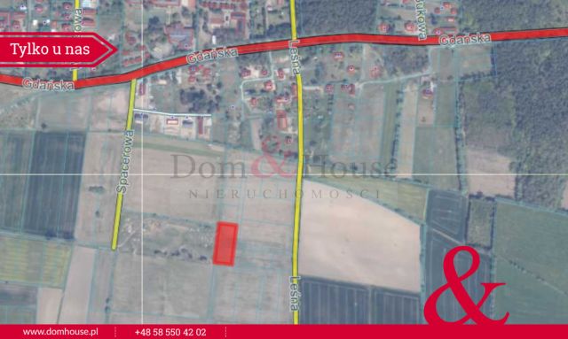 Działka inwestycyjna Mikoszewo, ul. Leśna. Zdjęcie 1