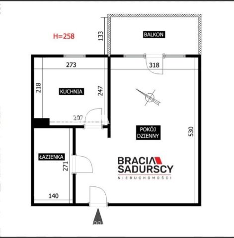 Mieszkanie 1-pokojowe Kraków Czyżyny, os. Akademickie. Zdjęcie 30