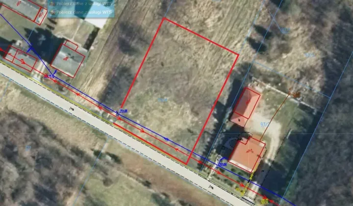 Działka budowlana Lelusin