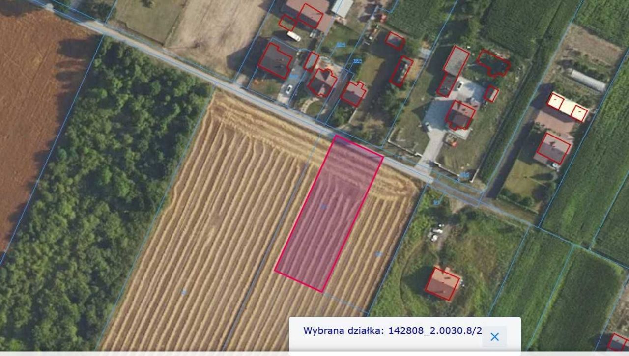 Działka rolno-budowlana Budki Piaseckie Stara Piasecznica. Zdjęcie 1