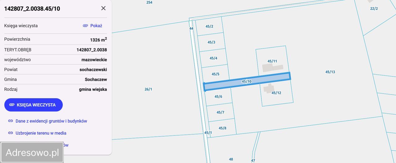 Działka budowlana Antoniew. Zdjęcie 4