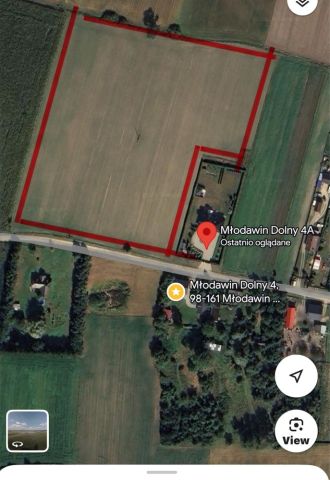Działka rolno-budowlana Młodawin Dolny. Zdjęcie 1