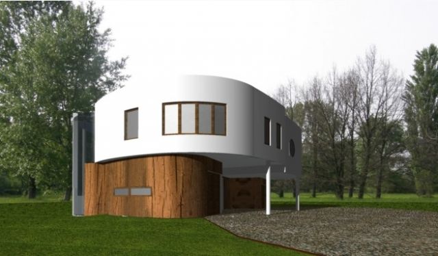 dom wolnostojący, 4 pokoje Wodzierady, ul. Leśna. Zdjęcie 1