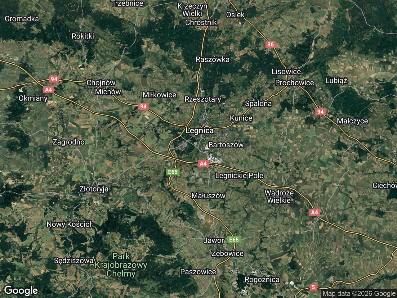 Działka inwestycyjna Legnica, ul. Jaworzyńska