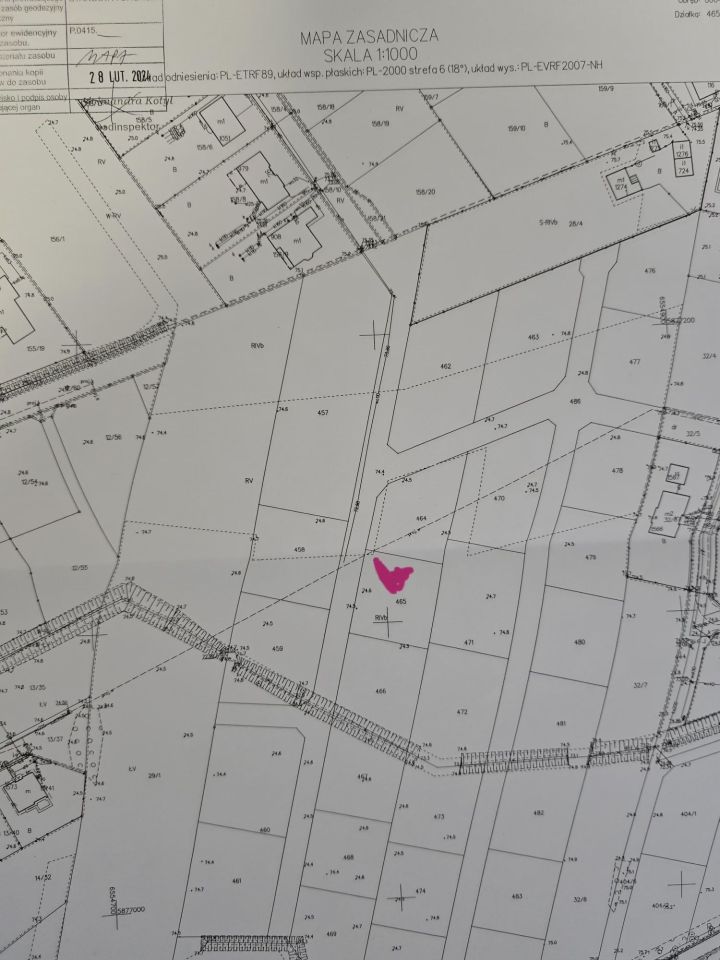 Działka budowlana Brzozówka, ul. Granatowa. Zdjęcie 1