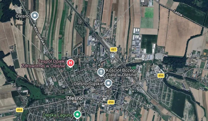 Mieszkanie 3-pokojowe Olesno, ul. Dworcowa