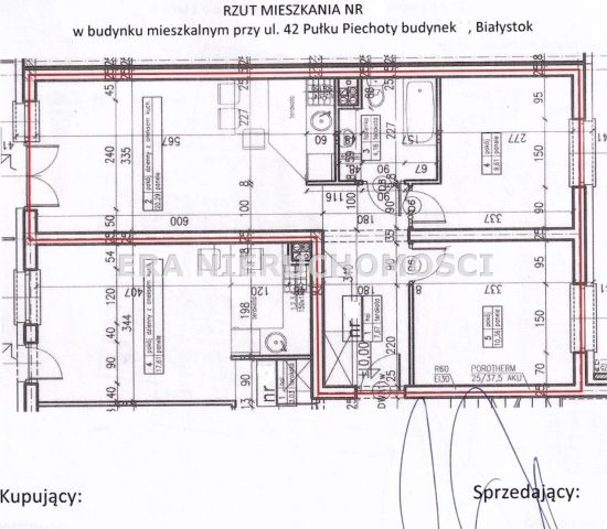 Mieszkanie 3-pokojowe Białystok Wygoda, ul. 42 Pułku Piechoty. Zdjęcie 14