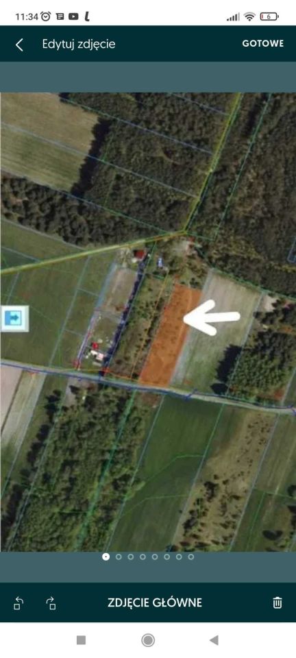 Działka budowlana Ciemniewo. Zdjęcie 3