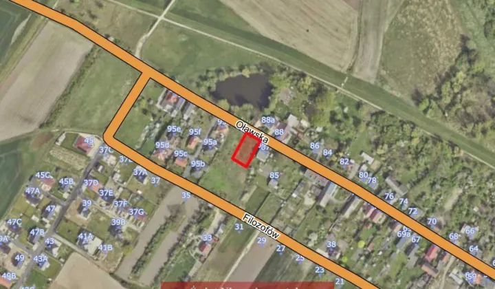 Działka budowlana Brzeg, ul. Oławska