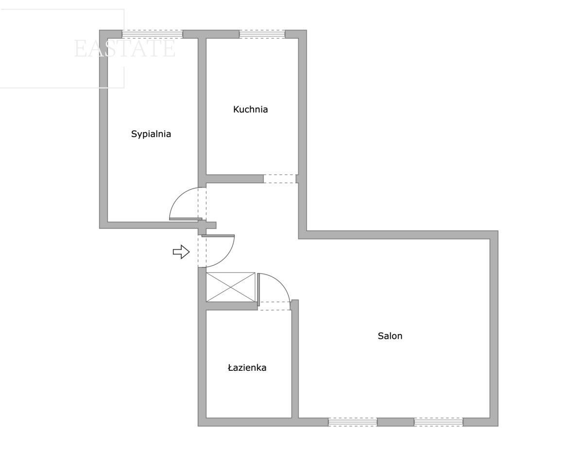 Mieszkanie 2-pokojowe Warszawa Ursynów, ul. Ludwika Hirszfelda. Zdjęcie 15