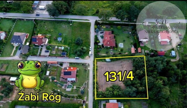 Działka budowlana Żabi Róg. Zdjęcie 1