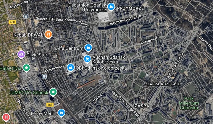 Mieszkanie 3-pokojowe Gdańsk Przymorze, al. Rzeczypospolitej