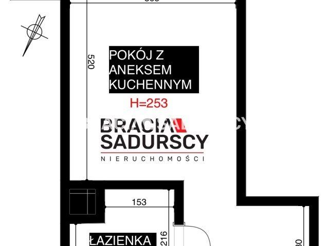 Mieszkanie 1-pokojowe Kraków Mistrzejowice, os. Bohaterów Września. Zdjęcie 23