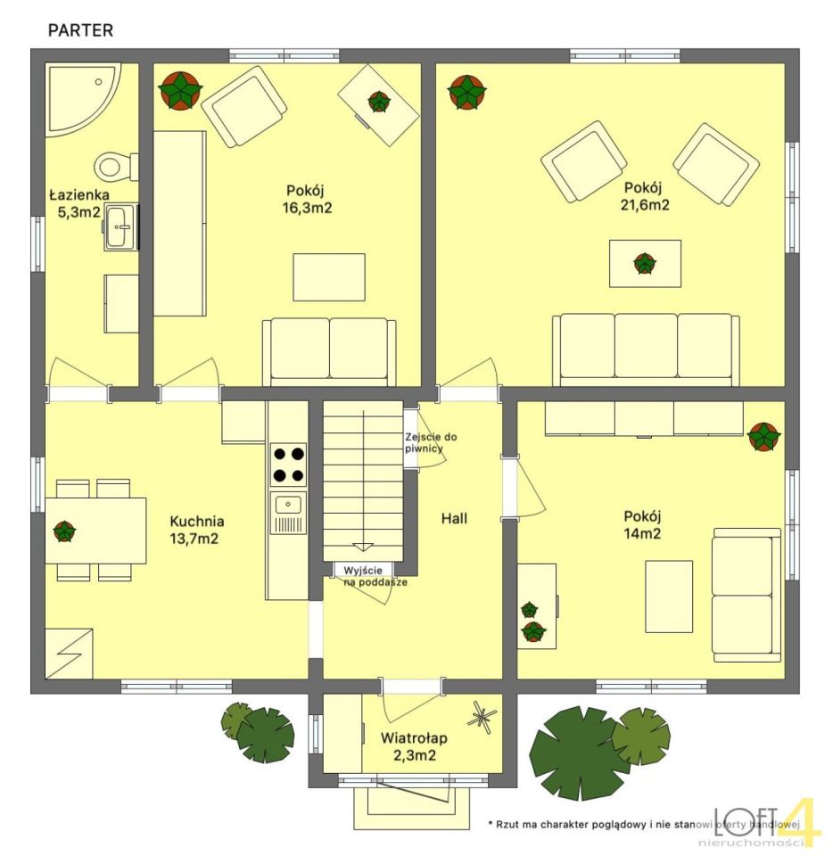 dom wolnostojący, 5 pokoi Sienna. Zdjęcie 16