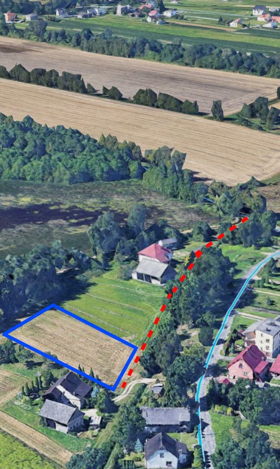 Działka budowlana Poręba Wielka Odnoga, ul. Wykręt. Zdjęcie 7