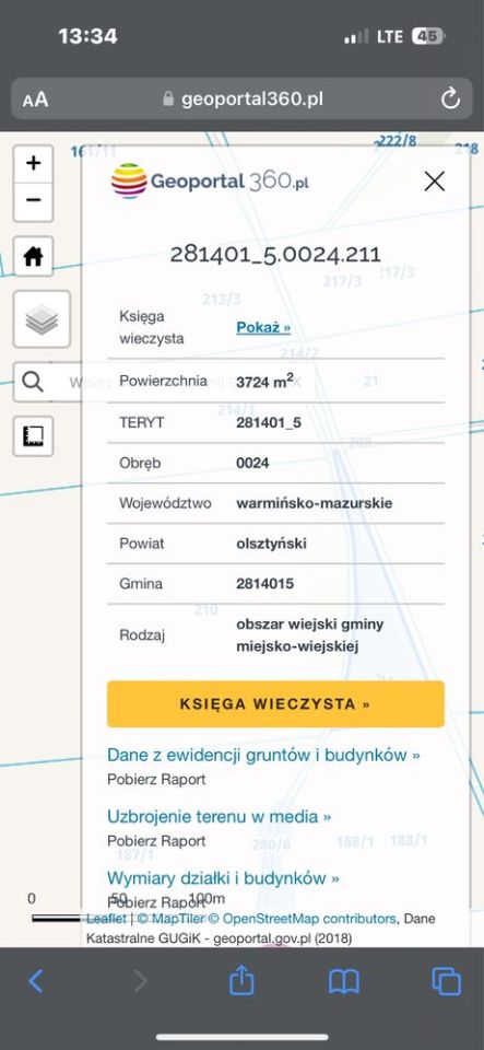 Działka rolna Ruszajny. Zdjęcie 2