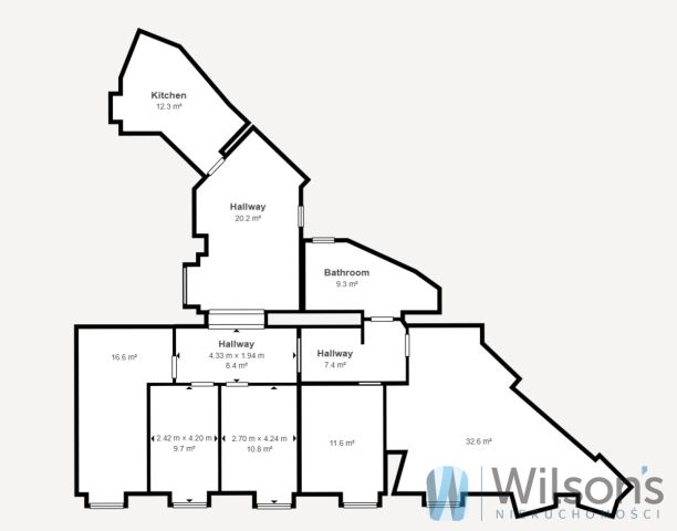 Mieszkanie 5-pokojowe Warszawa Śródmieście, ul. Polna. Zdjęcie 18